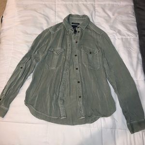 American Eagle button down